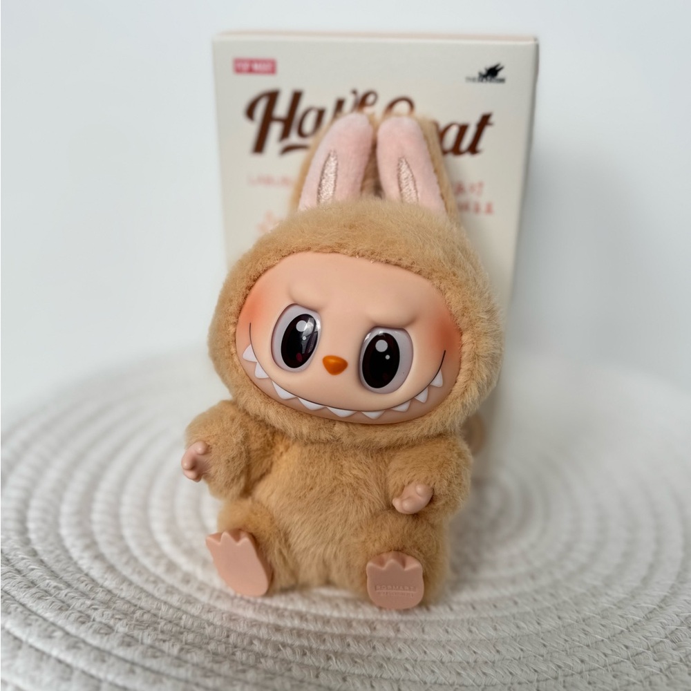 THE MONSTERS - Have a Seat Baba Labubu Vinyl Plush Pendant Blind Box
